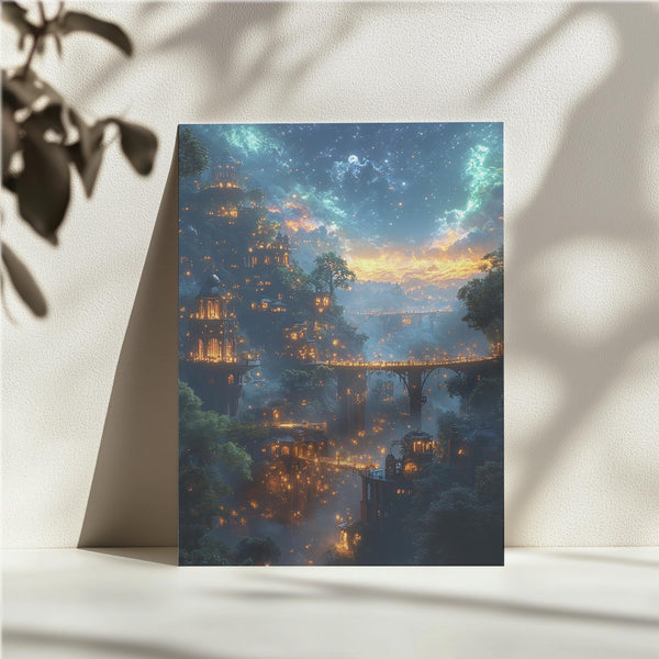 Sky Bridges in Twilight