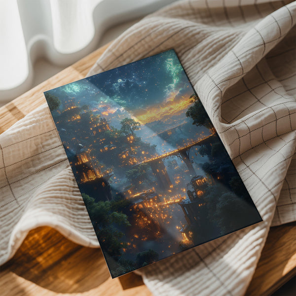 Sky Bridges in Twilight