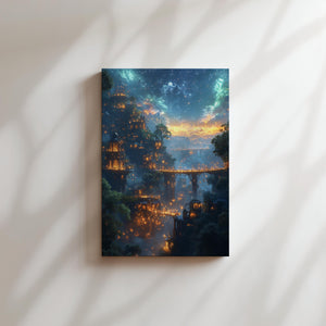 Sky Bridges in Twilight