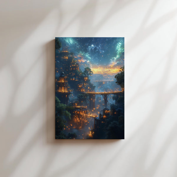 Sky Bridges in Twilight