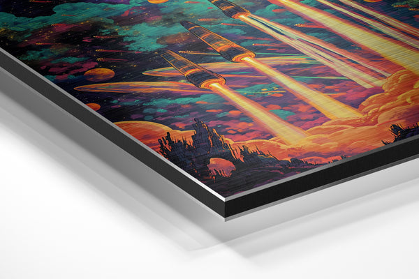 Vivid Launch to Outer Worlds