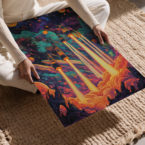 Vivid Launch to Outer Worlds