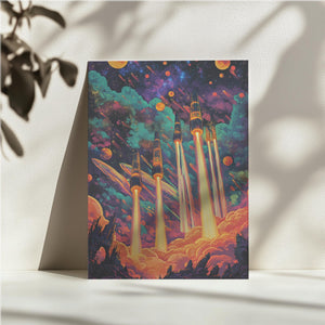 Vivid Launch to Outer Worlds