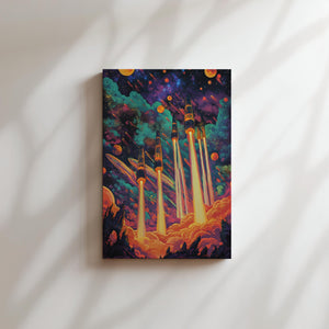 Vivid Launch to Outer Worlds