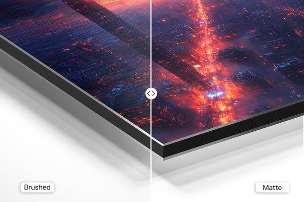 Solar Cityscape at Sunset