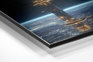 Orbiting Tower in Space