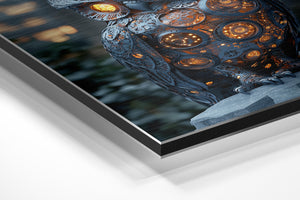 Intricate Owl Sculpture