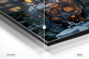 Intricate Owl Sculpture