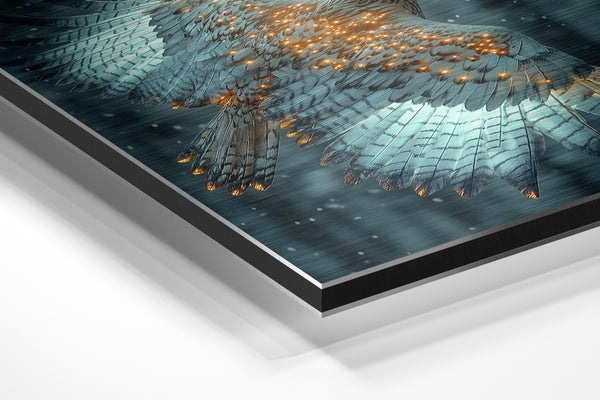 Luminous Eagle Flight