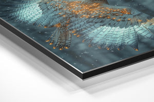 Luminous Eagle Flight