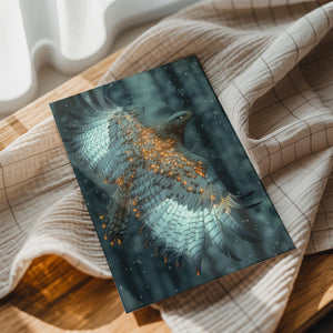 Luminous Eagle Flight