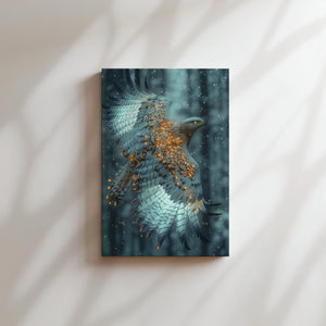 Luminous Eagle Flight