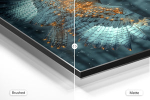 Luminous Eagle Flight