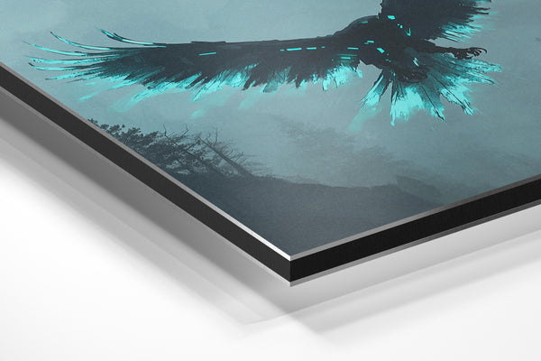 Spectral Raven Silhouette