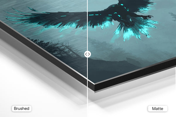 Spectral Raven Silhouette