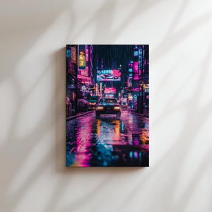 Cyberpunk Streetcar Glow