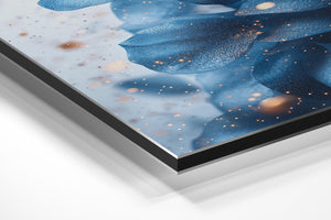 Blue Textured Petals