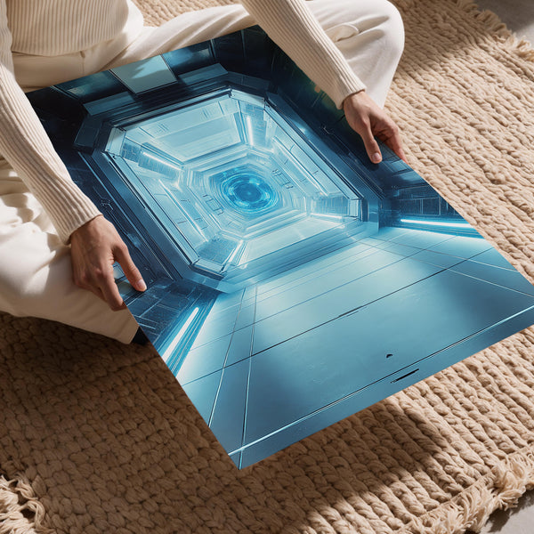 Futuristic Space Hall