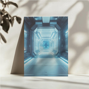 Futuristic Space Hall