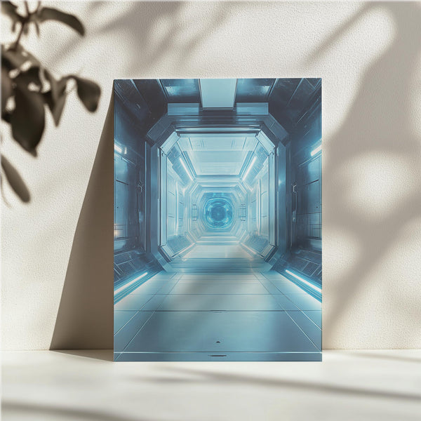 Futuristic Space Hall