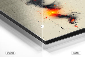 Fiery Galactic Swirl