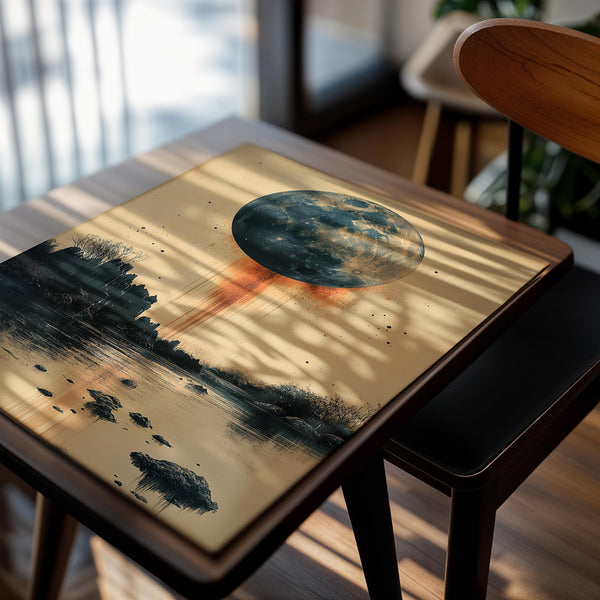 Falling Lunar Fragments