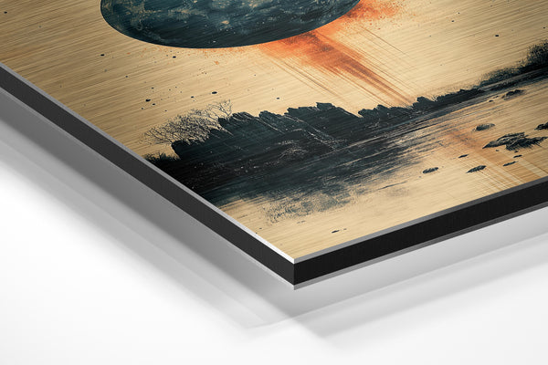 Falling Lunar Fragments