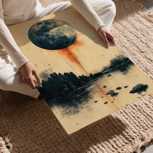 Falling Lunar Fragments