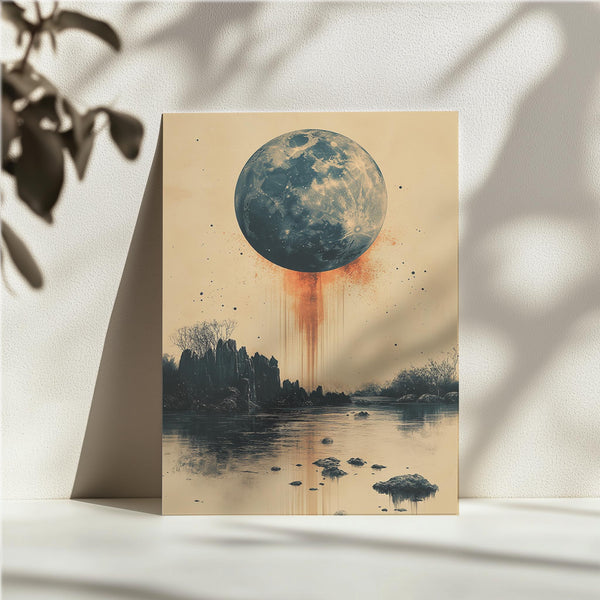 Falling Lunar Fragments