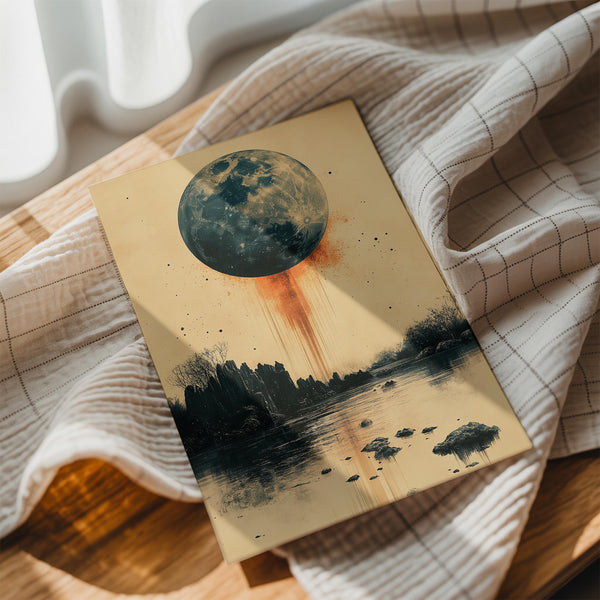 Falling Lunar Fragments