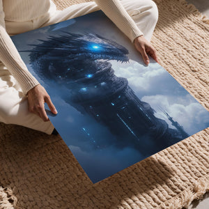 Mechanized Dragon Sculpture