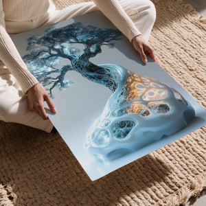 Bio-Luminous Tree Sculpture