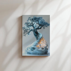 Bio-Luminous Tree Sculpture