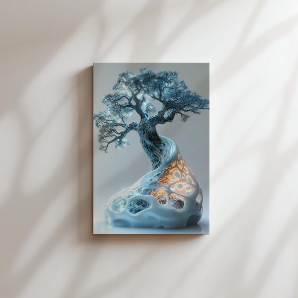 Bio-Luminous Tree Sculpture