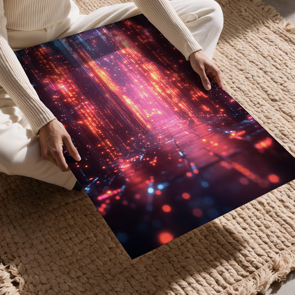 Neon Digital Corridor