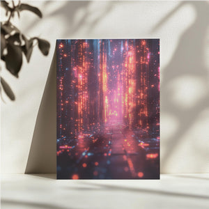 Neon Digital Corridor