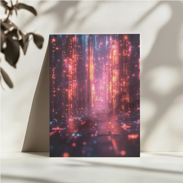 Neon Digital Corridor