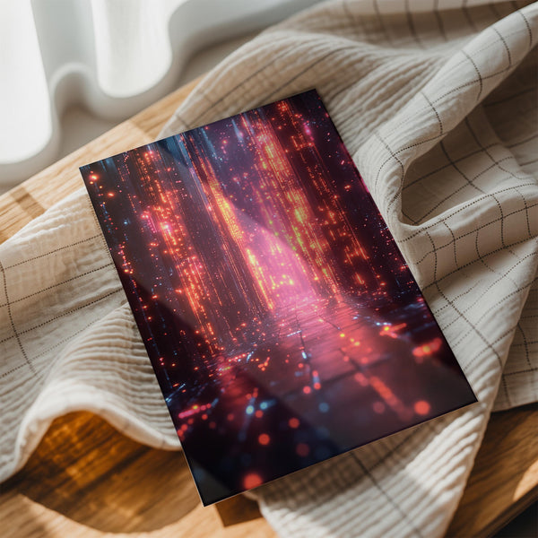 Neon Digital Corridor