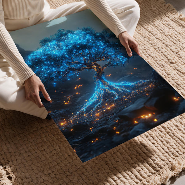 Luminous Mystical Tree