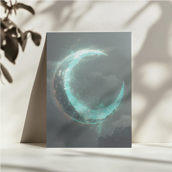 Celestial Crescent Moon
