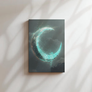 Celestial Crescent Moon