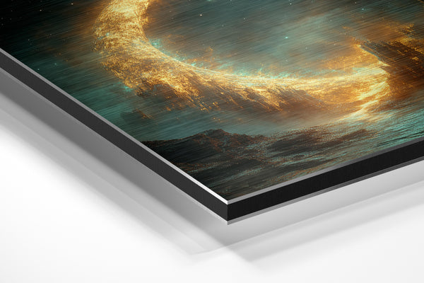 Golden Crescent Landscape