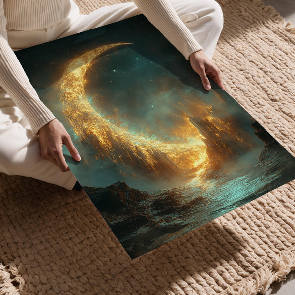 Golden Crescent Landscape