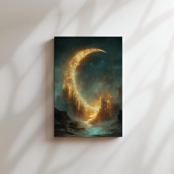 Golden Crescent Landscape