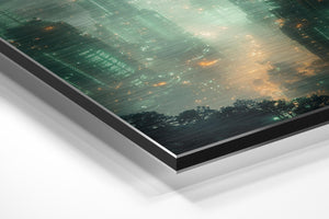 Mystical Foggy Metropolis