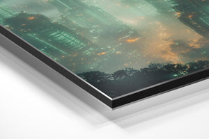 Mystical Foggy Metropolis