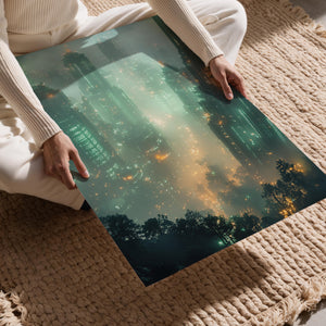 Mystical Foggy Metropolis