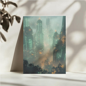 Mystical Foggy Metropolis