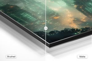 Mystical Foggy Metropolis