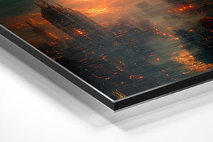 Solar Metropolis Sunset